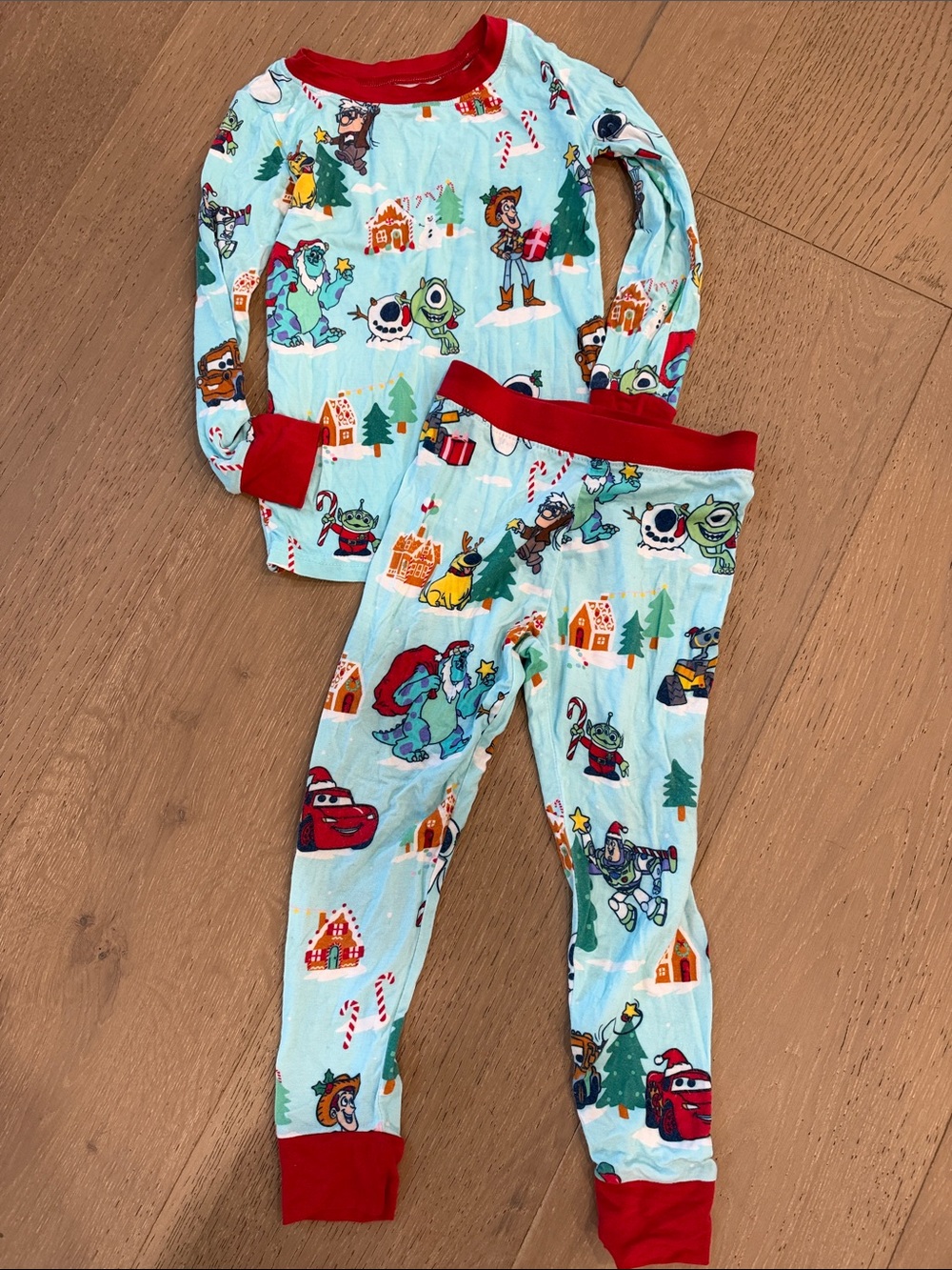 Little Sleepies Disney Pixar Christmas pajamas